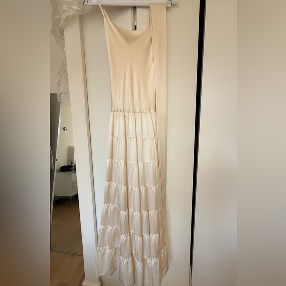 Reformation Agnes Dress with Scarf (Size 2) - Worn once - used, like new! - Picture 7 of 11